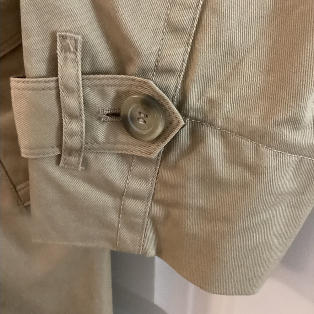 Dennis Basso Light Weight Trench Coat - Picture 3 of 6